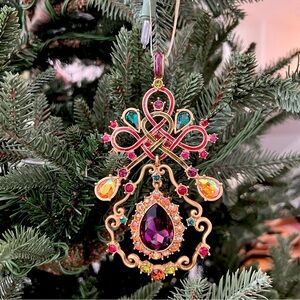 Jay Strongwater 2014 Holiday Metal Annual Jewel Ornament